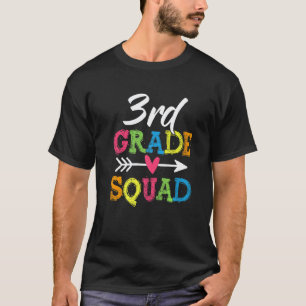 T-shirt Équipe de 3e année Retour à l'école Enseignant de