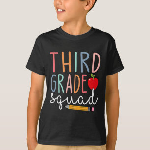 T-shirt Équipe de 3e année Troisième année Ck à l'école