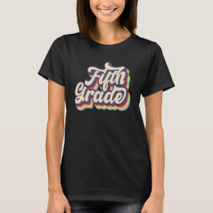T-shirt Équipe de 5e année Équipe de cinquième année Retou