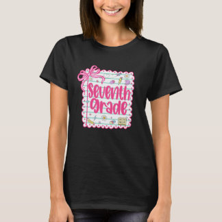 T-shirt Équipe de 7e année Premier jour d'école Septième a