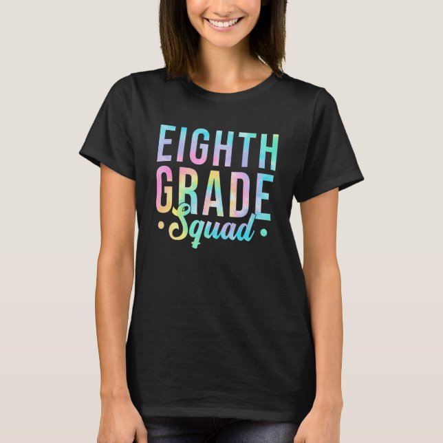 T-shirt Équipe de 8e année Professeur Élève Rentrée scolai (Devant)