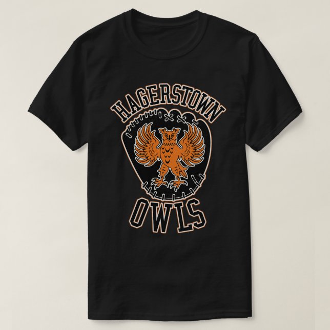 T-shirt Équipe de baseball de Hagerstown Owls (Design devant)