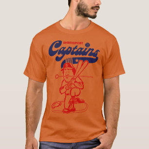 T-shirt Équipe de baseball des capitaines de Shreveport dé