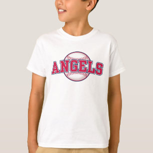 T-shirt Équipe de baseball Los Angeles Angel