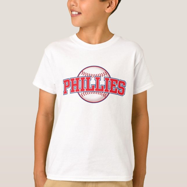T-shirt Équipe de baseball Philadelphia Phillie (Devant)