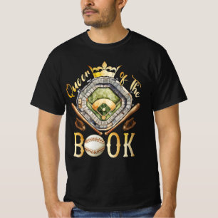 T-shirt Équipe De Baseball Scorebook Reine Du B