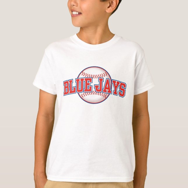 T-shirt Équipe de baseball Toronto Blue Jay (Devant)