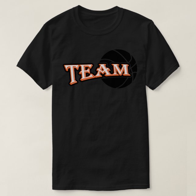 T-shirt Équipe de basket-ball (Design devant)
