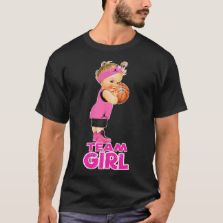 T-shirt Équipe de basket-ball Baby shower de filles Parcou