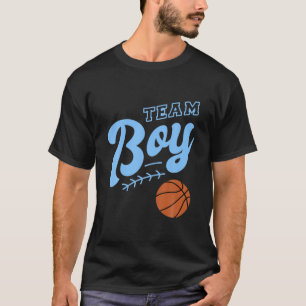 T-shirt Équipe de basket-ball Bébé Bébé Genre Reveal Party