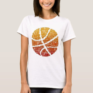 T-shirt Équipe de basket-ball féminin de la Personnaliser 