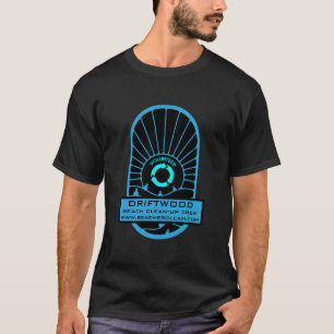 T-shirt Équipe de bénévoles pour le nettoyage de la plage
