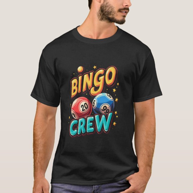 T-shirt Équipe de Bingo (Devant)