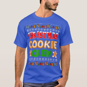 T-shirt Équipe de biscuits de Noël Famille Cuisson Biscuit