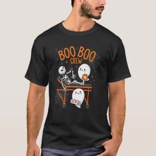 T-shirt Équipe de Bobo Médecin Fantôme Ambulancier EMT Inf