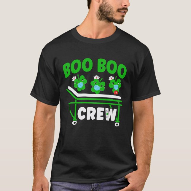 T-shirt Équipe de bobos de la Saint-Patrick infirmière en  (Devant)