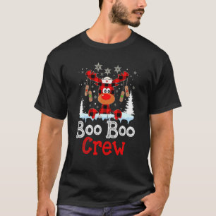 T-shirt Équipe de bobos de Noël Renne Infirmière Buffalo à