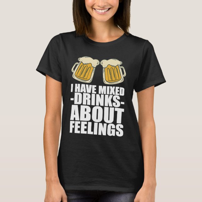 T-shirt Équipe de boisson alcoolisée (Devant)