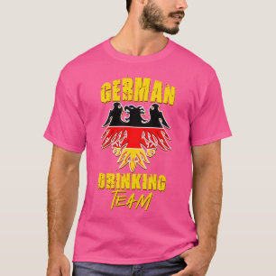 T-shirt Équipe de boisson allemande Bière Allemagne Hop Cr