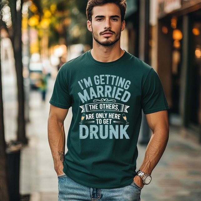 T-shirt Équipe de boisson pour enterrement de vie de garço (Créateur téléchargé)