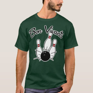 T-shirt Équipe de Bon Vivants Bowling