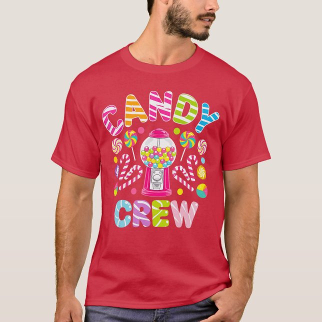 T-shirt Équipe de bonbons (Devant)