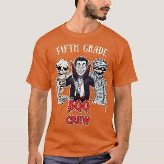 T-shirt Équipe de boo de cinquième année drôle Halloween T