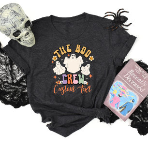T-shirt Équipe de Boo personnalisée correspondant à l'ami 