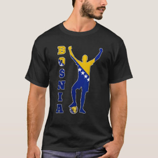 T-shirt Équipe de Bosnie-football de football