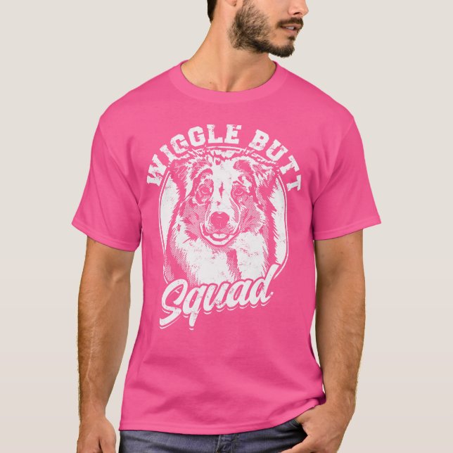 T-shirt Équipe de boutons de pointage - Chien (Devant)