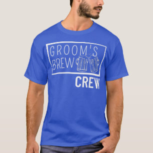 T-shirt Équipe de brassage du marié Meilleur homme de la f