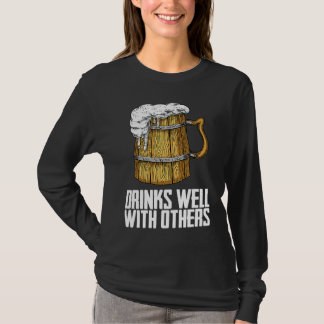 T-shirt Équipe de buveurs d'alcool