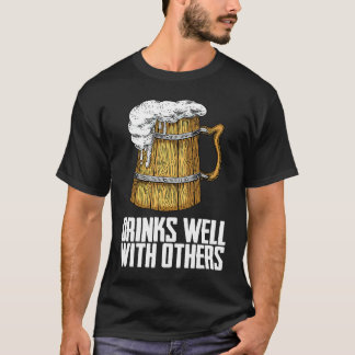 T-shirt Équipe de buveurs d'alcool