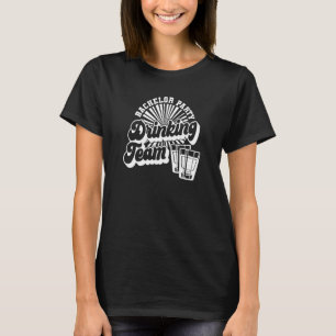 T-shirt Équipe de buveurs pour enterrement de vie de garço