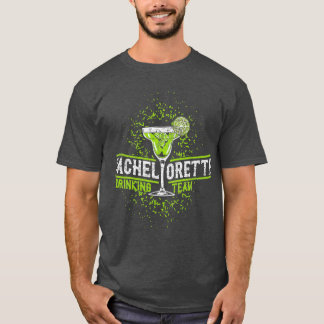 T-shirt équipe de buveuses de demoiselle d'honneur