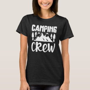 T-shirt Équipe de camping