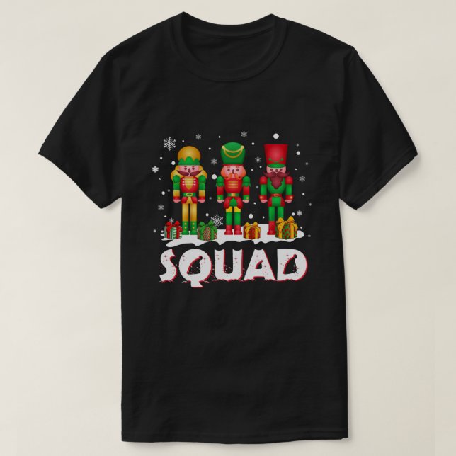 T-shirt équipe de casse-noix (2) (Design devant)