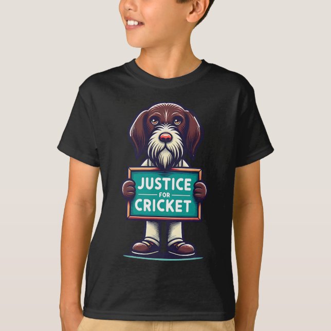T-shirt Équipe de chasse au cricket Squad Funny Retro (Devant)