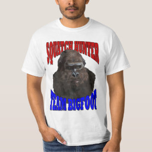 T-shirt Équipe de chasseurs de squatch Bigfoot