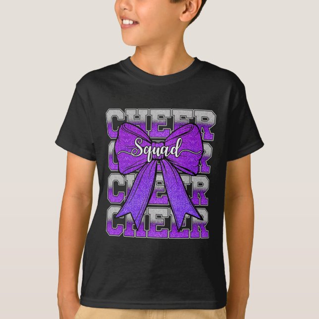 T-shirt Équipe de cheer drôle Cheerleader Cheerleading Coq (Devant)