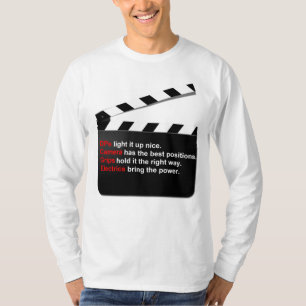 T-shirt Équipe de cinéma directement au lot