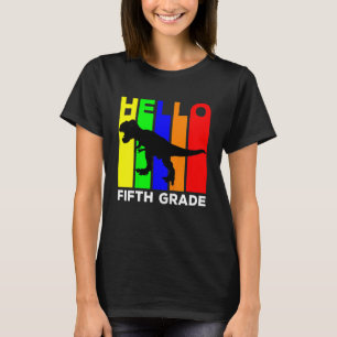 T-shirt Équipe de cinquième année Bonjour les enfants  Ret