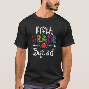 T-shirt Équipe de cinquième année Enseignant de 5e année