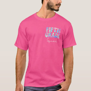 T-shirt Équipe de cinquième année Super Retourner à l'écol