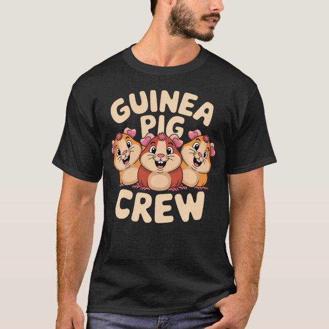 T-shirt Équipe de cochons d'Inde Produit Choses pour les a (Devant)