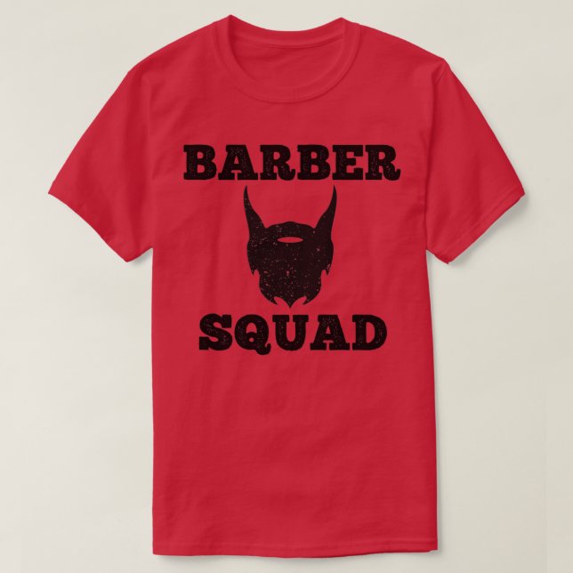 T-shirt Équipe de coiffeurs (Design devant)