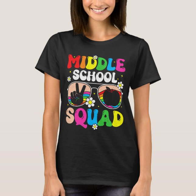T-shirt Équipe de collège professeurs élèves rentrée (Devant)