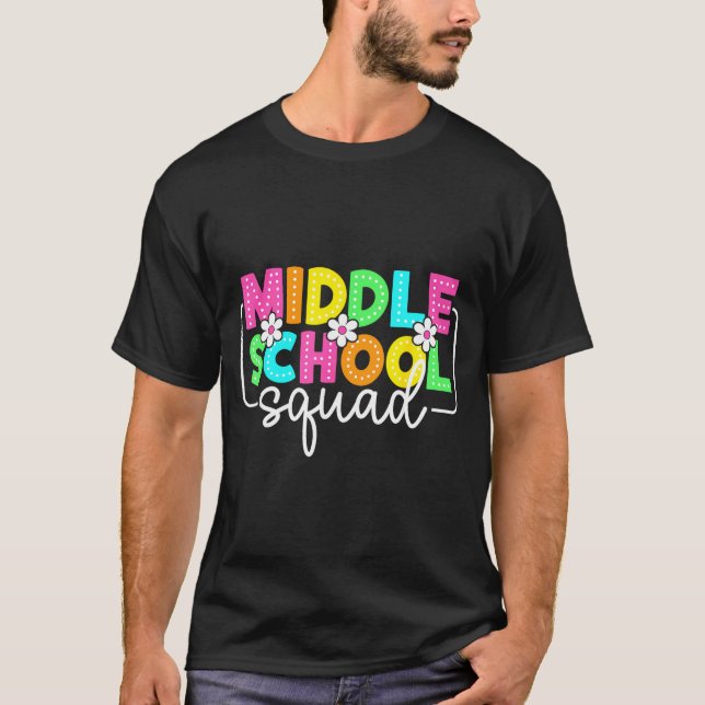 T-shirt Équipe de collège rentrée des professeurs (Devant)