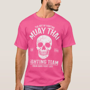 T-shirt Équipe de combat du crâne thaï muay