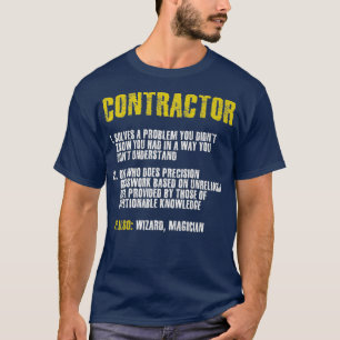 T-shirt Équipe de construction drôle Entrepreneur cadeau